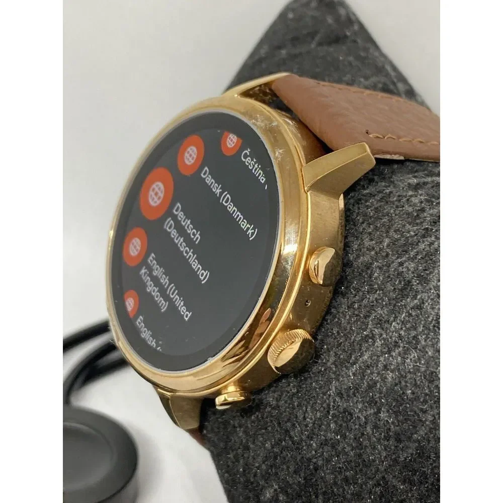 Fossil Gen 4 Authentic Digital Dial Smart Watch Custom Band FTW6018 LT287